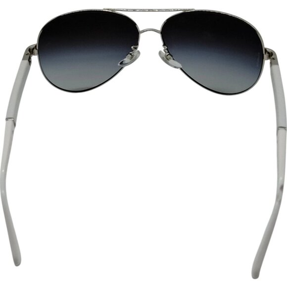 304267BW (S3) Chanel Glasses Silver Leather - Picture 4 of 8